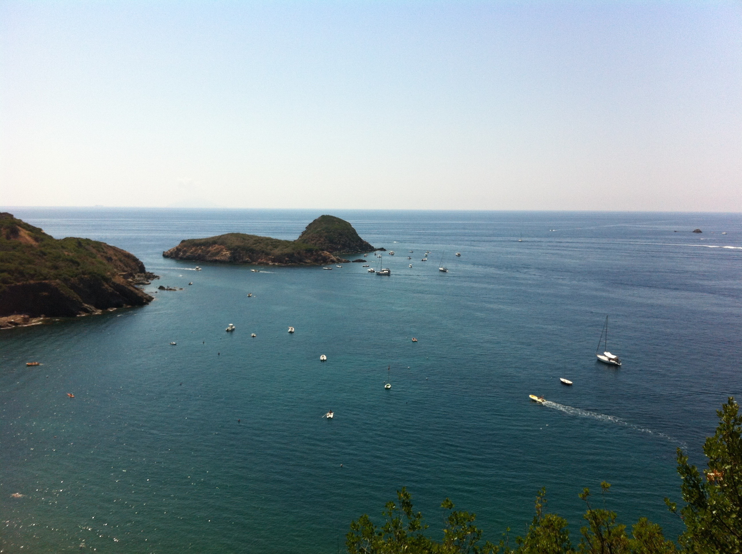 Panorama mare isola D'Elba